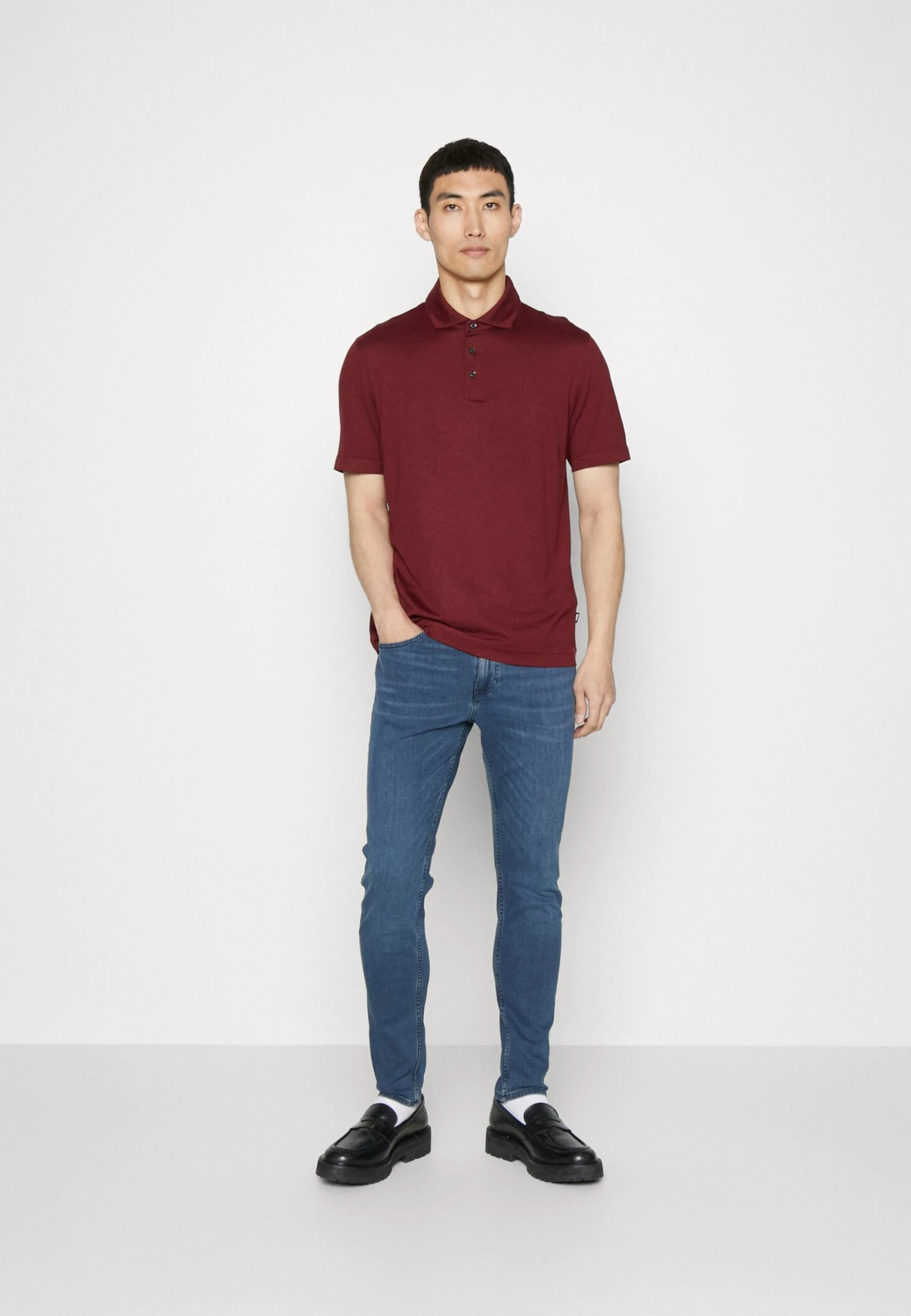 Boss Delano Jean - Jeans Tapered Fit - Navy 2 Boss Delano Jean - Jeans Tapered Fit - Navy - Afbeelding 2