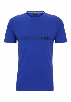 Boss Rn Slim Fit - T-Shirt Print - Blue Eleven