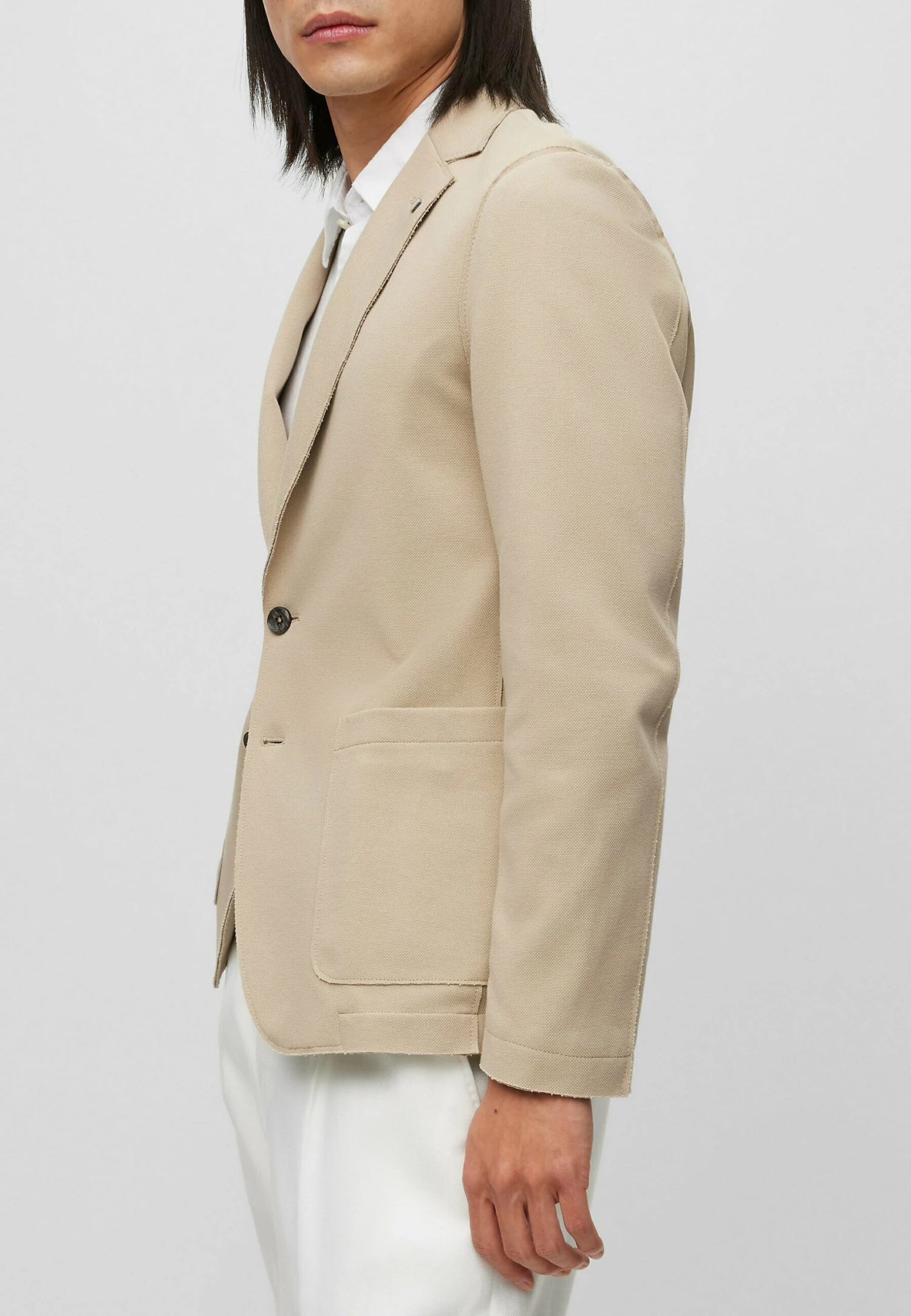 Boss Hanry-J-Rc-232 - Blazer - Beige 4 Boss Hanry-J-Rc-232 - Blazer - Beige - Afbeelding 4