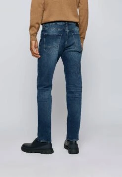 Boss Straight Leg Jeans - Dark Blue -Boss d8843ebfa06d495ebf07fec60b8a75a2