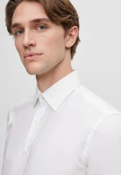 Boss Hank - Zakelijk Overhemd - White -Boss d89bd0739323483f846609b37ddb0171