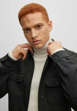 Boss Carper - Lichte Jas - Dark Grey One -Boss db5a36c6711c4c5f9d1c6b99e7e94c60