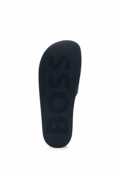 Boss Kirk Slid Rblg N - Badslippers - Dark Blue Five -Boss e3923b23856741d09cfcc6480efaf42b