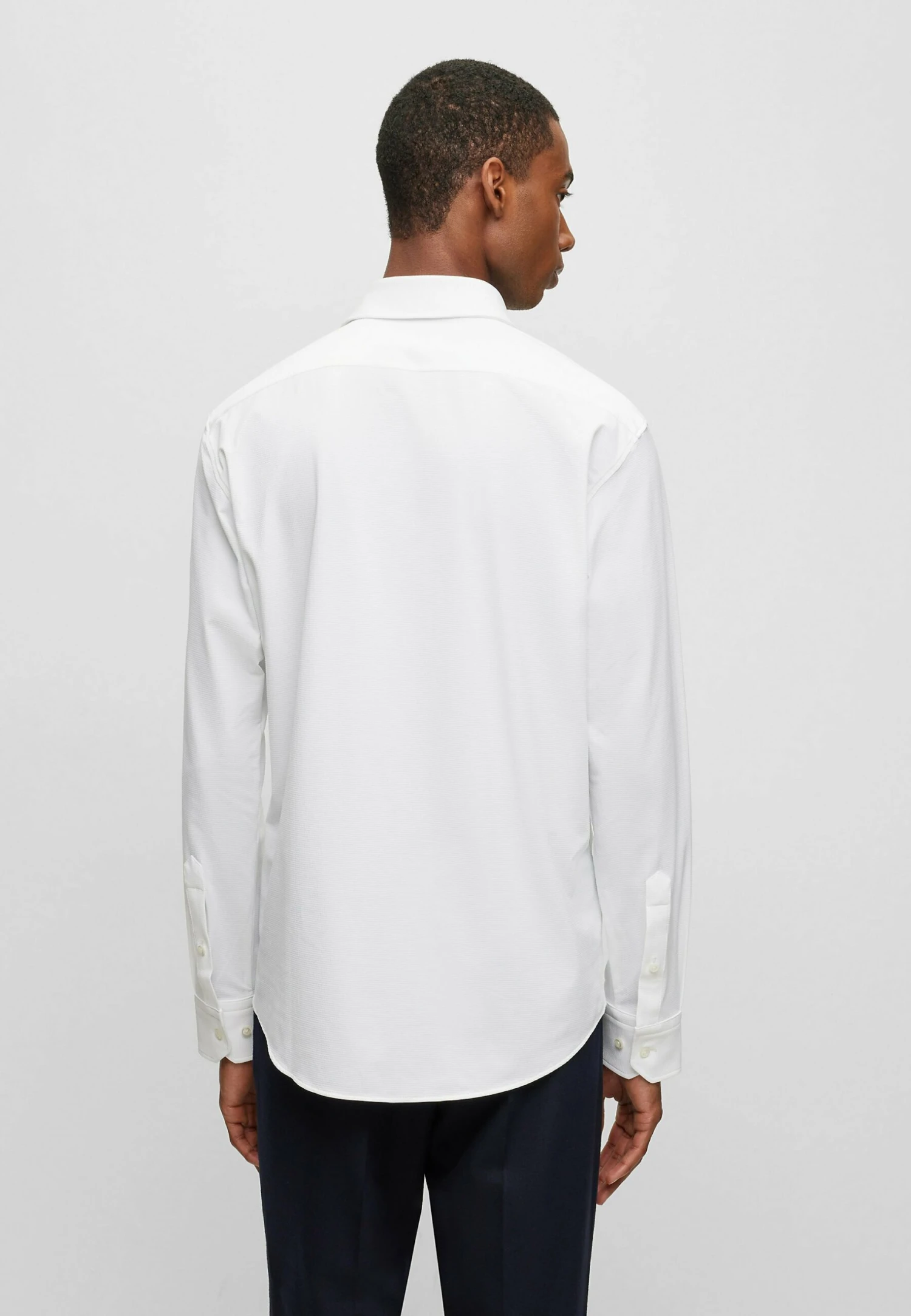 Boss P-Joe-Spread-C1-222 - Zakelijk Overhemd - White 3 Boss P-Joe-Spread-C1-222 - Zakelijk Overhemd - White - Afbeelding 3