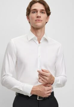 Boss Hank - Zakelijk Overhemd - White -Boss e90cf00860c9443c8d5df12a732c3de0