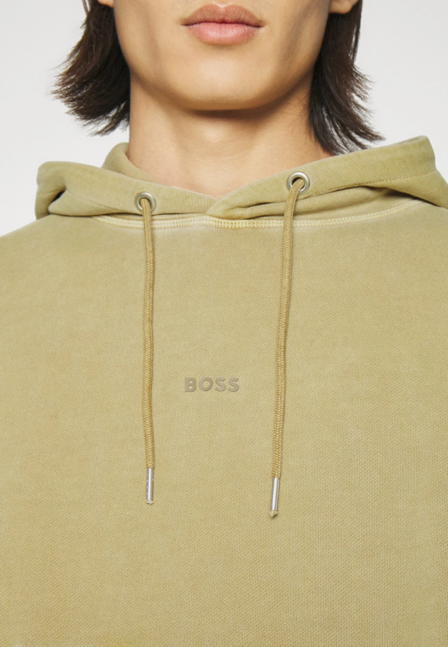 Boss Small Centred Logo Hoody - Hoodie - Medium Beige 5 Boss Small Centred Logo Hoody - Hoodie - Medium Beige - Afbeelding 5