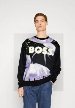 Boss Salbo Lotus - Sweater - Black