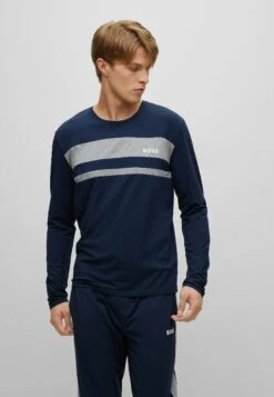 Boss Balance - Pyjamashirt - Dark Blue Three