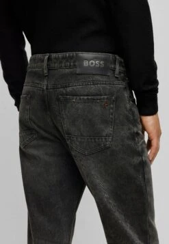 Boss Anderson Bc - Straight Leg Jeans - Charcoal Five -Boss efb8c6e3068c4ab69f45bd80ccde6740
