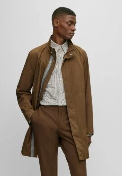 Boss Halflange Jas - Dunkelgrün Fünf