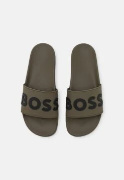 Boss Kirk - Badslippers - Open Green -Boss f0e6bec3dfcd438fab9df3cbb06f0261