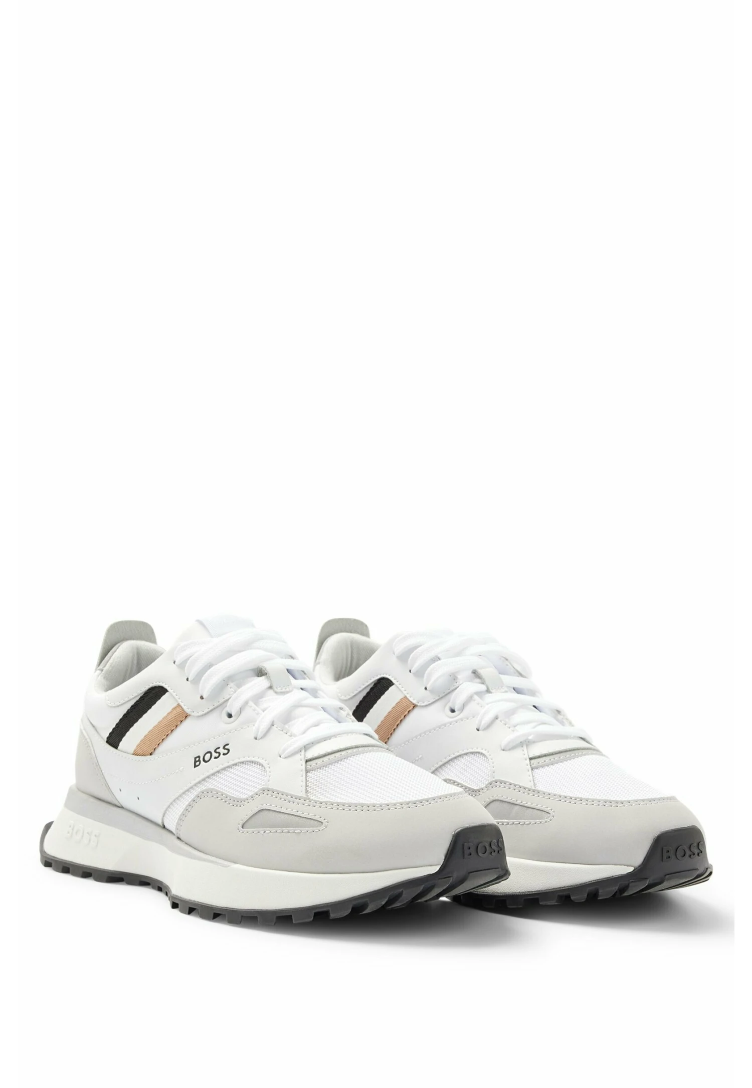 Boss Jonah Runn - Sneakers Laag - Bianco 2 Boss Jonah Runn - Sneakers Laag - Bianco - Afbeelding 2