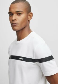 Boss T-Shirt Print - White -Boss f78ad96b14d5466ab1f081abca66bcb2