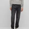 Boss Re Maine Bc C - Straight Leg Jeans - Black