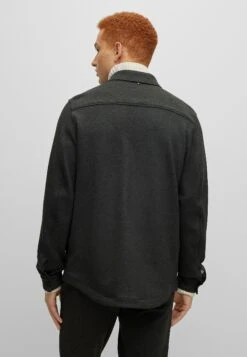 Boss Carper - Lichte Jas - Dark Grey One -Boss faa2fe6532c24dcf8031e867f3a802ee