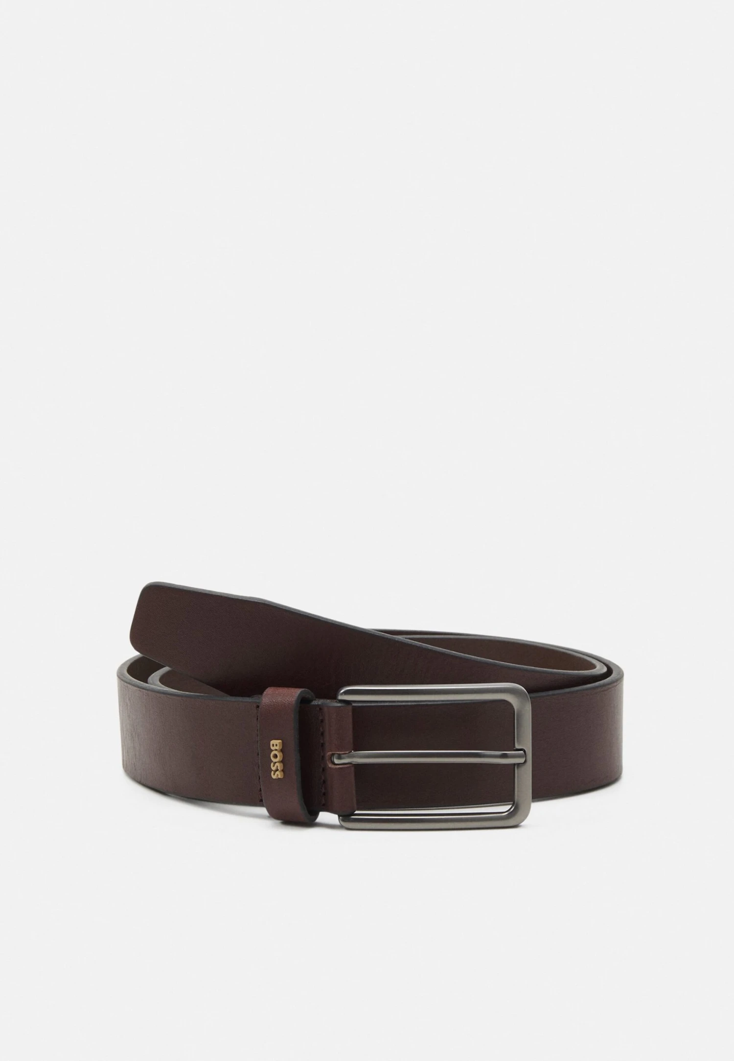 Boss Calis Logo- Riem - Dark Brown 1 Boss Calis Logo- Riem - Dark Brown