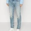 Boss Delaware- Slim Fit Jeans - Turquoise/Aqua