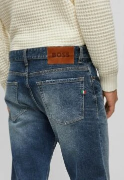Boss Regular Fit - Straight Leg Jeans - Dark Blue Five -Boss fc4c68fcd2664e4eb4974782b119607f