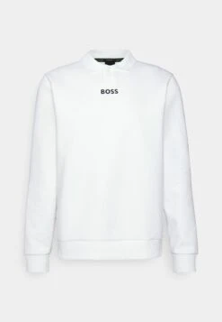 Boss Pirax Gold - Sweater - White -Boss fcb94520ce394606ae0644a0d2071fab